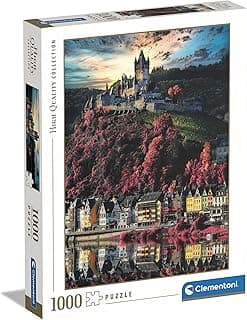 Clementoni - 39648-1000 Parça Collection Yetişkin Puzzle - Cochem Castle
