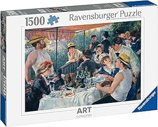 Ravensburger 1500 Parça - Auguste Renoir "Kürekçilerin Kahvaltısı" Puzzle