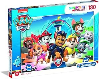 Clementoni 29105, Paw Patrol Supercolor 180 Parça Yapboz