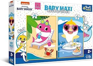 Vardem Puzzle Baby Puzzle Maxi 2X10 Kopek Baligi 43005