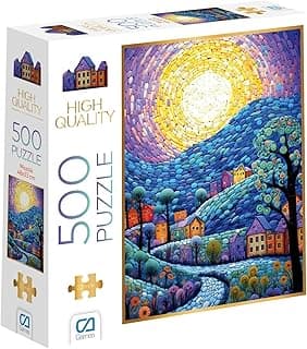 CA Games Mozaik 500 Parça 2,2mm Kalınlık 33x48cm Profesyonel Hobi Puzzle Yapboz Serisi