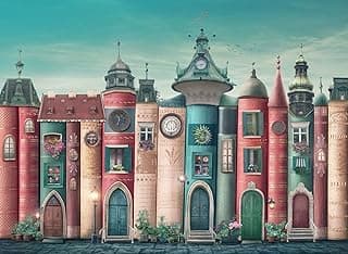 Nova Puzzle - 2000 Parça Puzzle - Sihirli Kitaplar Ülkesi