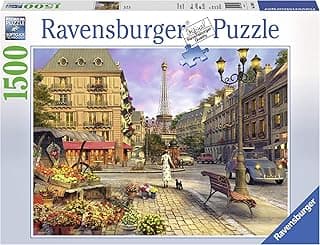 Ravensburger - 1500 Parça Puzzle Tarihi Paris (163090)