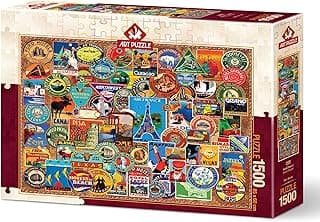 Art Puzzle Dünya Gezgini 1500 Parça Puzzle