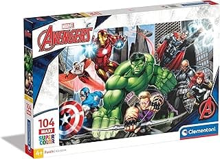 Clementoni - 104 Maxi Parça Puzzle - Avengers
